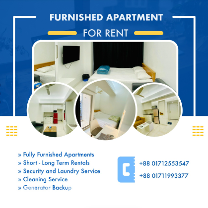 Comfort 2-Room Studio Apartment rent in Bashundhara R/A